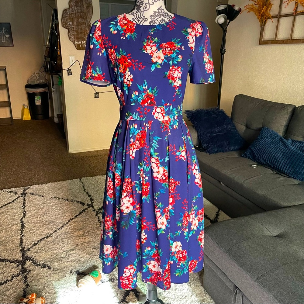 Flared A Line Dress